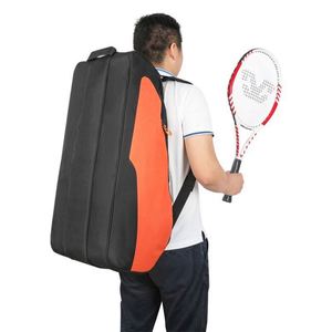 Échantillon Gratuit Sac de Sport pour Raquette de Tennis Homme Femme avec Compartiment Ventilé Séparé pour Chaussures Sac à Dos de Tennis Personnalisé pour Raquette - Product Image 2