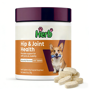 Suplementos para la Salud de las Articulaciones de Perros, Masticables Suaves con Aceite de Semillas de Cáñamo, Refuerzo Inmunológico, Cuidado Rápido de la Salud de las Mascotas, Marca Privada OEM/ODM - Product Image 1