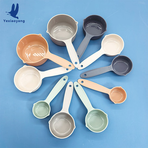 5 Piece Plastic Measuring Spoon Set Food Grade PP Minimalist Style Kitchen Baking Tools - Product Image 2