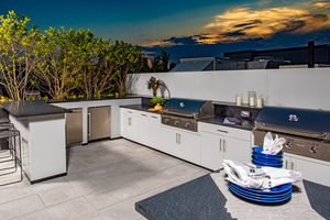 Muebles <span class=keywords><strong>de</strong></span> Cocina para Exterior BAINENG, Diseño Moderno <span class=keywords><strong>de</strong></span> Lujo, Gabinete <span class=keywords><strong>de</strong></span> Cocina para Exterior Resistente a <span class=keywords><strong>la</strong></span> Intemperie, <span class=keywords><strong>Isla</strong></span> <span class=keywords><strong>de</strong></span> Barbacoa <span class=keywords><strong>de</strong></span> Acero Inoxidable - Product Image 1