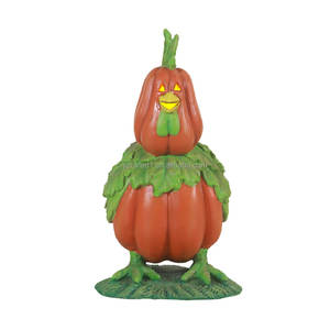 Personalizar decorativo vacaciones Festival Square Park Mall Street Yard Halloween ornamento fibra de vidrio calabaza <span class=keywords><strong>Gallo</strong></span> estatua - Product Image 2