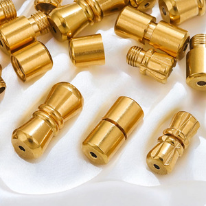 취미 스테인레스 스틸 배럴 나사 걸쇠 나사 커넥터 목걸이 보석 만드는 용품 - Product Image 3