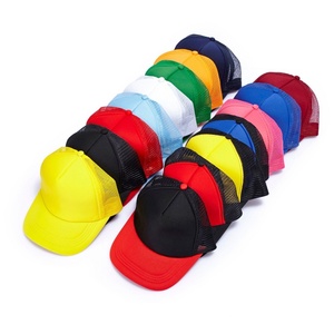 Cheap Price Custom Promotional Foam Trucker Caps With Embroidery Logo Wholesale Cheap Mesh Hat White Sponge Foam Net Cap Gorras