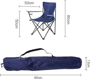 Chaise de plage pliante en bois massif, chaise de camping, chaise d'extérieur portable, logo personnalisé en acier inoxydable noir, extérieur moderne, Oxford - Product Image 2