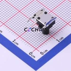 TS-1009-A11B3-D2-T2 Tactile Switch Through hole Switch Single Pole Single Throw Round Button 2.5N Right Angle Insert - Product Image 2