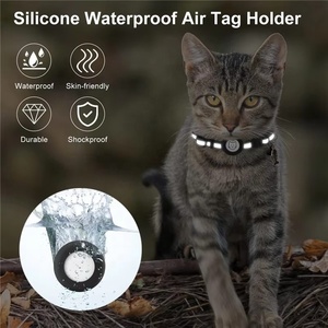 Robustes Polyester Hot Selling Reflektieren des Nylon-Haustier halsband Personal isierte Airtag-Schutzhülle für kleine Trainings hunde und Katzen - Product Image 4