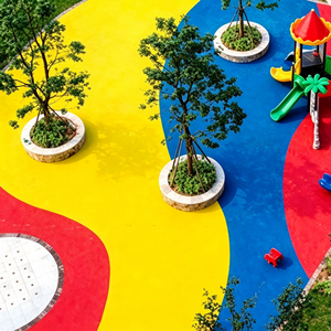 Multi-Color EPDM Particles for Sports Court Flooring, Anti-Aging Heavy-Duty Granules for Basketball Volleyball <b>Badminton</b> Court - Product Image 1