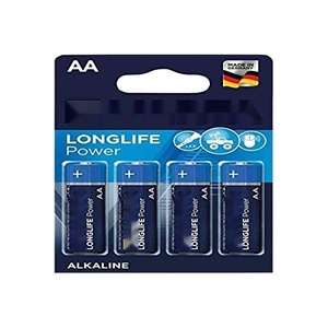 Batteria alcalina LR6 AA, 4 pezzi, lunga durata, ideale per dispositivi elettrici e giocattoli. - Product Image 1
