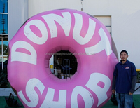 Donuts gonflables personnalisés pour la publicité alimentaire