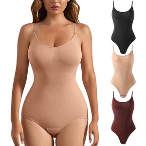 Body <span class=keywords><strong>moldeador</strong></span> sin costuras para mujer, faja adelgazante <span class=keywords><strong>de</strong></span> talla grande, <span class=keywords><strong>moldeador</strong></span> <span class=keywords><strong>de</strong></span> cuerpo <span class=keywords><strong>de</strong></span> una pieza, cintura Abdominal <span class=keywords><strong>de</strong></span> barriga plana, sin costuras, para mujer - Product Image 2