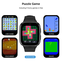 Montre connectée pour enfants US Version LT50, réseau 4G, GPS, WIFI, localisation LBS, appel vidéo, chat vocal, clôture géographique, étanche IP67, grand écran
