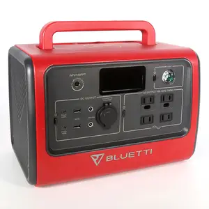 Bluetti เครื่องกำเนิดไฟฟ้าพลังงานแสงอาทิตย์1000วัตต์ EB70 720Wh แบตเตอรี่ลิเธียมสำรองนอกบ้าน