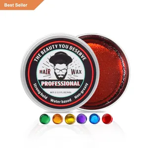 Men Strong Styling Effect Hair clay Fresh Natural Hair Pomade Classic Retro Old School Style Hair Wax