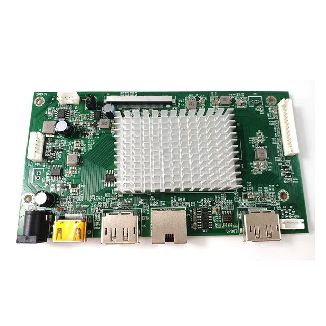 Splicing board for video wall and shelf display DP daisy chain LCD controller board v-by-one lcd monitor driver board
