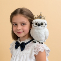 Costume de mascotte en peluche pour enfants, personnage de dessin animé amusant, poupée Ai Plus pour Halloween, festival et événements