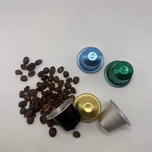 Meilleures ventes de capsules vides <span class=keywords><strong>Nespresso</strong></span> jetables <span class=keywords><strong>en</strong></span> aluminium, vente <span class=keywords><strong>en</strong></span> <span class=keywords><strong>gros</strong></span> de capsules de café espresso compatibles avec couvercle - Product Image 4