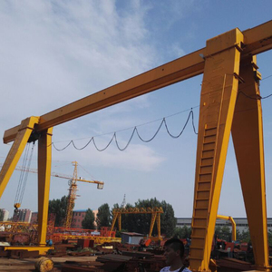Grúa pórtico monoviga de 3t-32t montada sobre rieles para exteriores, precio de fábrica, proveedor mayorista, marca SEVENCRANE - Product Image 1