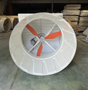 Ventilateur axial industriel ultra haute capacité 1460GT, 62000m3/h, 560 tr/min, matériau FRP, roulement à billes, refroidissement de machines lourdes - Product Image 1