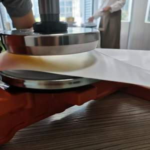 Tekstil GSM ağırlık testi manuel sınıf el basın GSM kumaş daire örnek kesme - Product Image 5