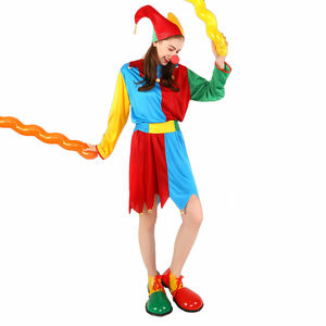 Disfraz familiar de <span class=keywords><strong>carnaval</strong></span>, disfraz del <span class=keywords><strong>joker</strong></span> de Halloween, disfraz del payaso de Cologne - Product Image 2