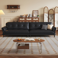 Ensemble de canapés sectionnels inclinables multicolores pour villa ou appartement Salon Mobilier familial Canapé en forme de U