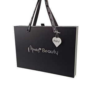 Caja de Embalaje de Cartón para Set de Brochas de Maquillaje, Personalizada, Portátil, Hecha con Materiales Reciclados, Impresa, con Cuerda - Product Image 6