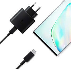 สำหรับ <span class=keywords><strong>Samsung</strong></span> 45W ซูเปอร์ชาร์จเร็ว PD ชาร์จเร็ว Type C สำหรับ S20Plus Note 10 + A90 A80แท็บ S7 + - Product Image 1