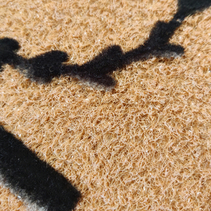 Vente en gros de tapis réversibles tressés en <span class=keywords><strong>coco</strong></span>, <span class=keywords><strong>coco</strong></span>, noix de <span class=keywords><strong>coco</strong></span>, motif fantaisie, tapis en fibre artificielle naturelle lavable - Product Image 3
