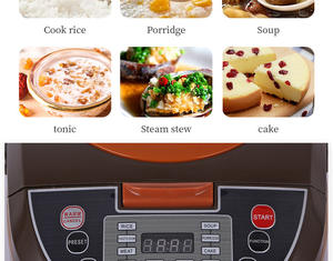 Autocuiseur de riz multifonction intelligent grande capacité pour la maison, faible teneur en glucides - Product Image 5