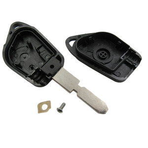Haute qualité bon prix p-eugeot <span class=keywords><strong>406</strong></span> 1 boutons <span class=keywords><strong>coque</strong></span> de <span class=keywords><strong>clé</strong></span> à distance Fob Case avec lame NE78 - Product Image 3