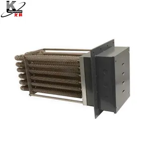 Customized Square Shape Heat Exchange Finned Tube Tubular Heater for cooking device