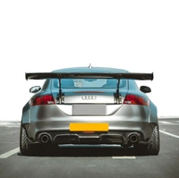 Runde nouveauté mise à niveau CT Style Kits de carrosserie larges pour Audi TT pièces pare-chocs avant roue sourcils lèvre avant lèvre arrière jupes latérales