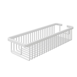 Étagères de rangement pour salle de bain, paniers suspendus à double couche, porte-serviettes muraux en verre et acier inoxydable étanche - Product Image 4