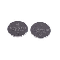 Baterai Koin Lithium CR1616 Daya Tahan Lama dan Handal untuk Jam Tangan, Gantungan Kunci, Mainan, Kalkulator, Alat Kesehatan, Termometer