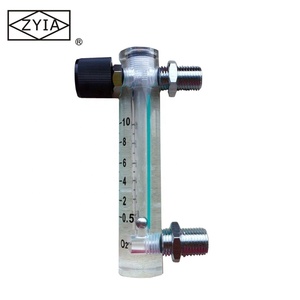Débitmètre à zone variable en acier inoxydable de haute qualité ZYIA LZM-6T O2 pour oxygène vétérinaire, régulateur personnalisable OEM +/-1,5% - Product Image 2