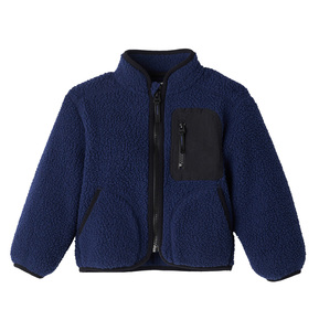 <span class=keywords><strong>Veste</strong></span> en polaire <span class=keywords><strong>sherpa</strong></span> à col montant pour garçon - Product Image 1