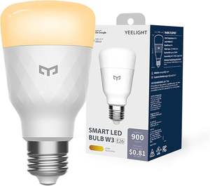 <span class=keywords><strong>Yeelight</strong></span> 8W <span class=keywords><strong>Smart</strong></span> LED Bulb W3 120V Luz blanca Plástico Mi Home App Compatible <span class=keywords><strong>Smart</strong></span> Home Product - Product Image 1