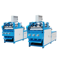 Machine de fabrication de tampons à récurer en acier inoxydable galvanisé à 3 têtes, haute production, entièrement automatique, 12-14 kg/h, 220V/380V