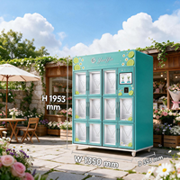 Distributeur automatique de fleurs Yunyin 24h/24, fonctionnement sans surveillance 24/7 pour les lieux publics commerciaux