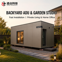 Maison Modulaire Préfabriquée Moderne Certifiée CE, Pod de Luxe pour Glamping, Conteneur Aménagé, Bureau de Jardin, Studio, Cabane de Vie en Kit
