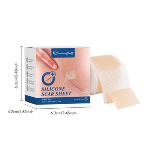 Nuevo <span class=keywords><strong>Parche</strong></span> de Silicona para <span class=keywords><strong>Cicatrices</strong></span>, Elimina <span class=keywords><strong>Cicatrices</strong></span>, Repara la Piel Sensible, Suaviza, Lámina de Silicona Impermeable para <span class=keywords><strong>Cicatrices</strong></span> - Product Image 6