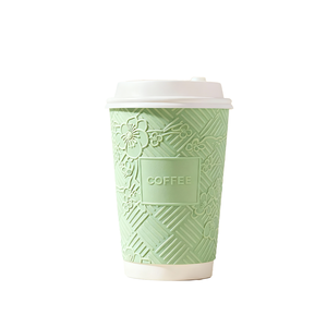 Vaso de Papel Ecológico con Logotipo Personalizado, 16oz 20oz 22oz, Vaso de Café Kraft de Doble Pared, Desechable, de Grado Alimenticio, Biodegradable, 90mm de Diámetro - Product Image 6