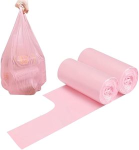Bolsas de Basura Personalizadas Tipo Camiseta, Bolsas de Plástico con Asas y Logotipo Impreso, Suministro de Fabricante OEM - Product Image 1