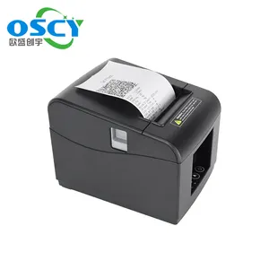 OSCY OCP-810 printer pos 80mm, label panas Biru gigi untuk label dan tagihan