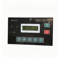 Panel de Control para Compresor de Aire de Tornillo MAM670, Controlador LCD MAM-670 con Programa, Piezas para Compresores Industriales