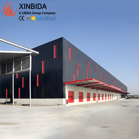Bâtiment d'entrepôt préfabriqué en structure métallique de 1000 mètres carrés pour usine alimentaire