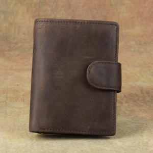 Andong Short Wallet Purse for <b>Men</b> Genuine Cow Leather Fashion <b>Clutch</b> <b>Bag</b> Card Clip Wallets - Product Image 3