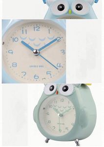 Reloj Despertador Infantil con Diseño de Búho, Regalo Promocional Empresarial, Sin Sonido de Relojero - Product Image 3