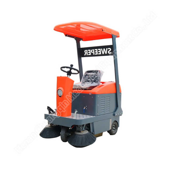 Industrial Mini Floor Scrubber Driving Operated Sweeping Machine for ...
