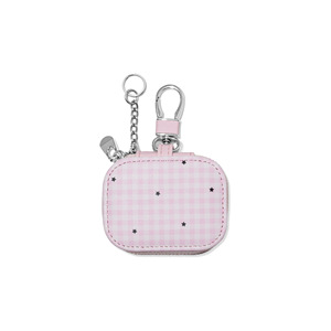 Nouveauté : Mini porte-monnaie en cuir PU et étui pour écouteurs sans fil - Pochette portable à fermeture éclair avec mousqueton pour AirPods - Product Image 3